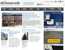 Tablet Screenshot of oldhouseweb.com